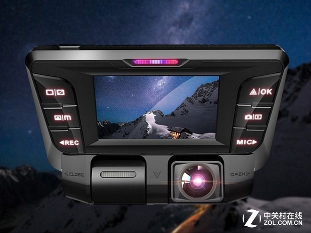 4K高清,任e行D800双镜头记录仪仅售599 