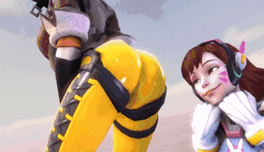 当海贼王遇上守望屁股.