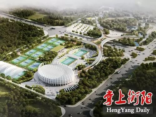 坐标衡阳!湘南地区面积最大规格最高的网球场