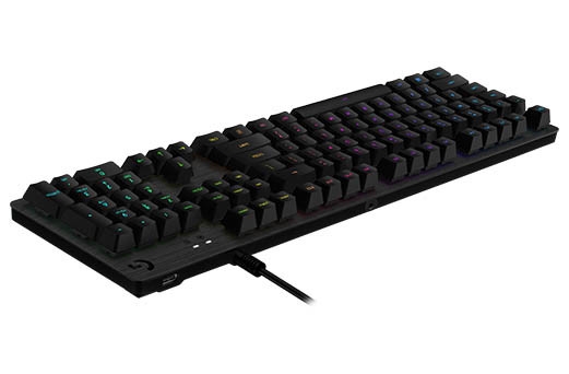 罗技g512 rgb机械键盘发布:模拟茶轴/红轴,649元