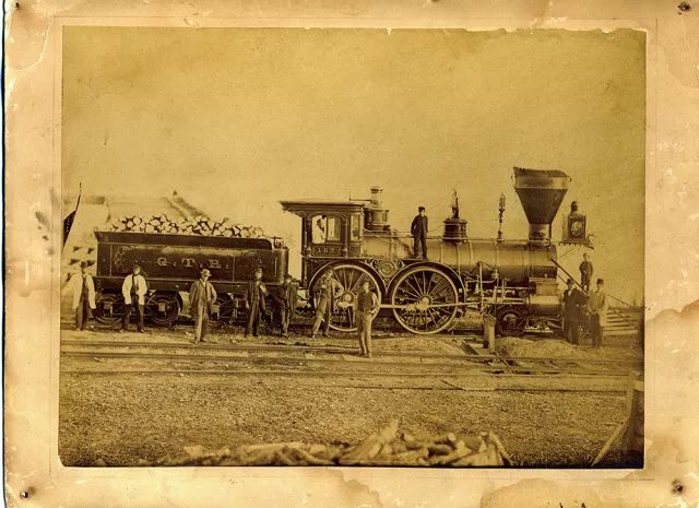 19世纪末期美国铺设多条贯通大陆的铁路线