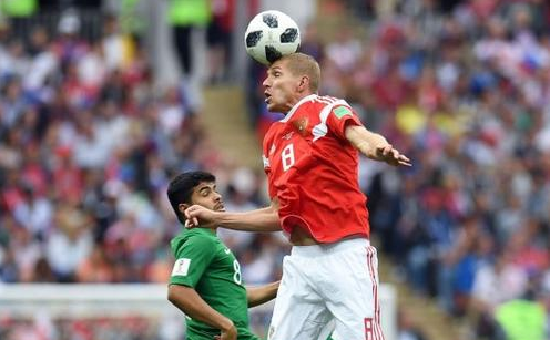 2018世界杯第一场开门红东道主俄罗斯5-0大胜