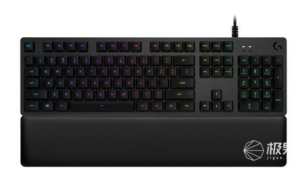 罗技发布G512/G513RGB机械键盘，PU掌托设计太贴心