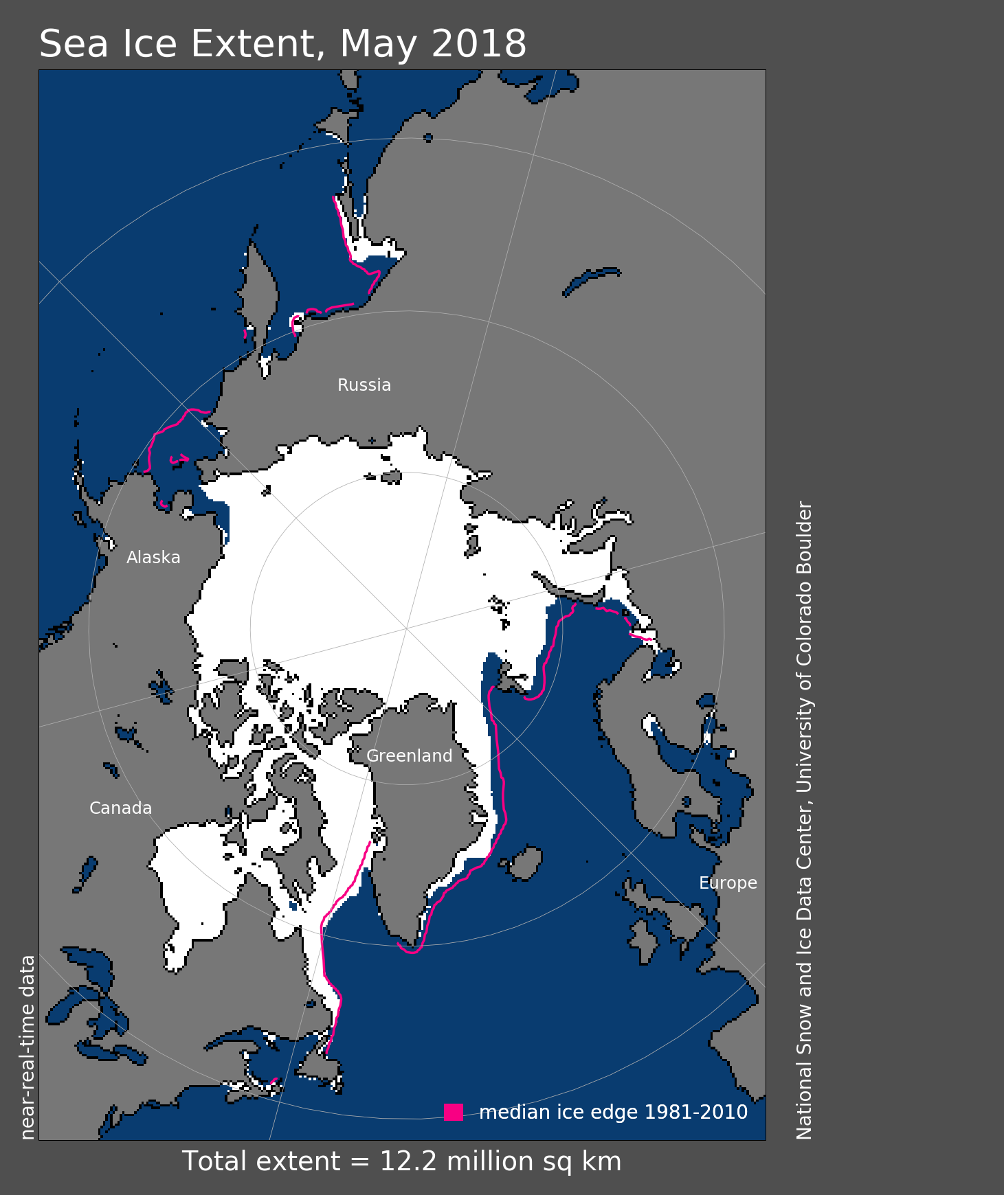 美国卫星确认：北半球这个海湾的冰正在融化，北极熊遭殃?