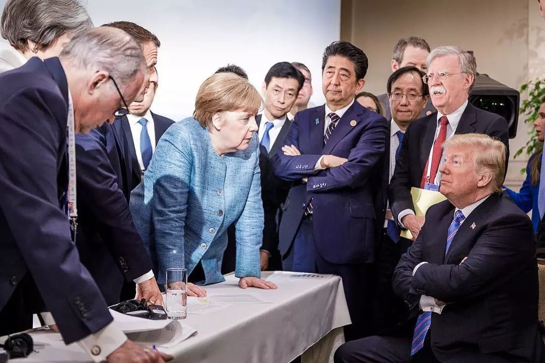 特朗普：说G7氛围不好？有图有真相！