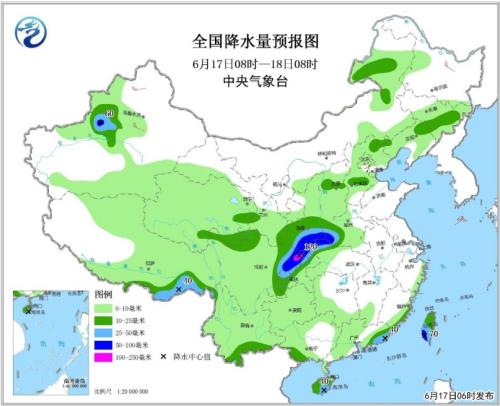 四川至长江中下游将有较强降水 东北华北多雷雨