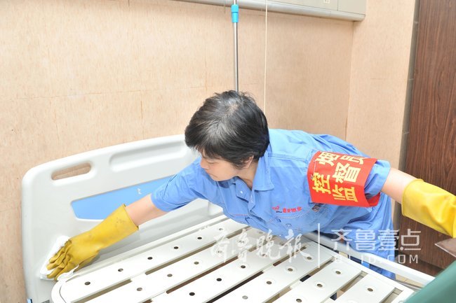 让后勤工作更专业,金乡这家医院保洁人员学感
