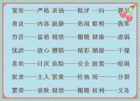 影响的同义词