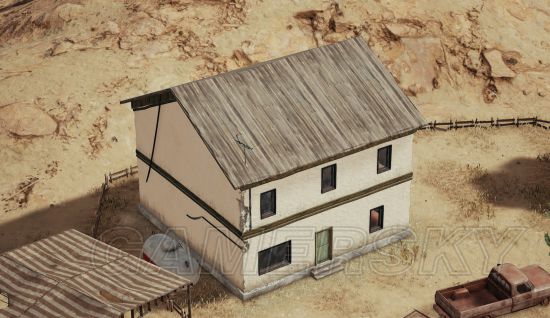《绝地求生》沙漠常见房屋进攻与防守打法