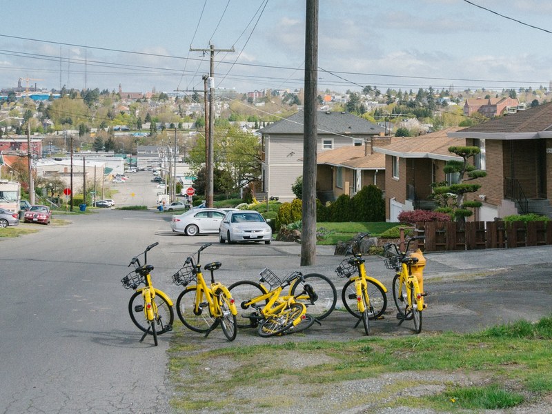 西雅图正在驯服“野蛮”的共享单车