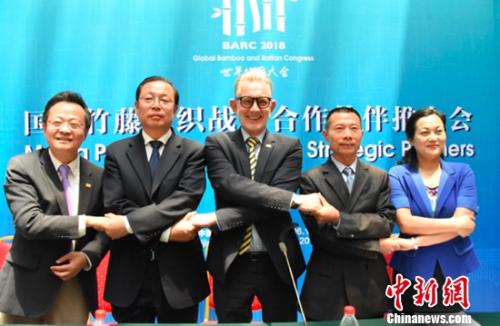 国际竹藤组织战略合作伙伴推介会在北京举行