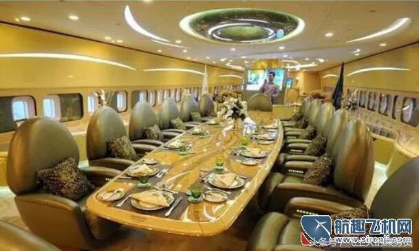 沙特王子的私人飞机空客A380 看看到底有多壕