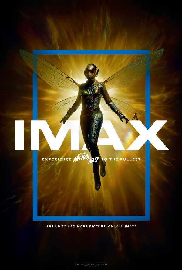 《蚁人2：黄蜂女现身》IMAX品牌海报曝光