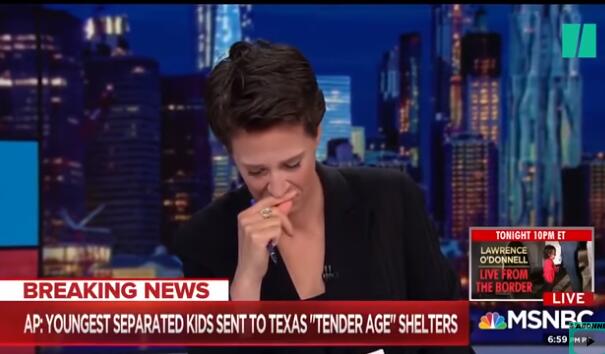 美一女主持报道移民儿童新闻受触动 数度哽咽落泪
