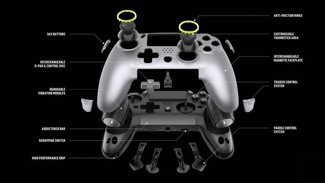 提供更出色操控 索尼PS4也有精英手柄啦