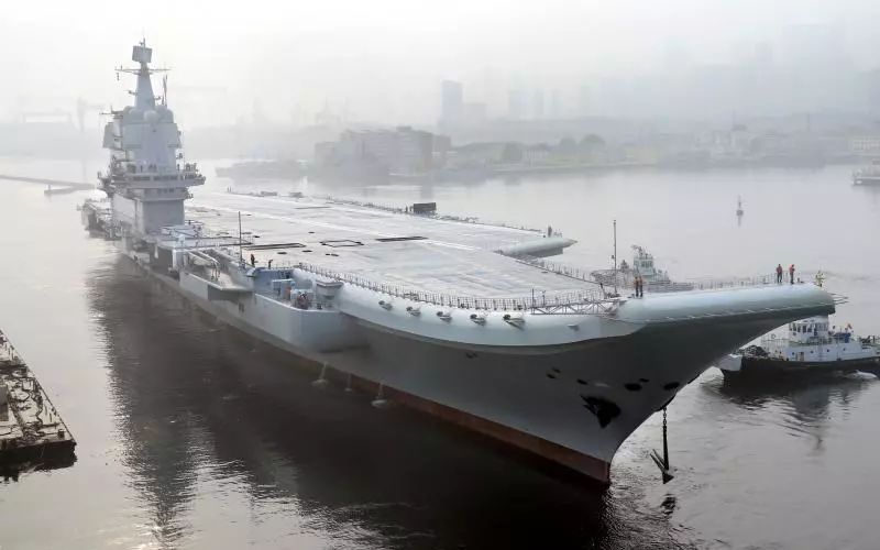 外媒：中国建第三艘航母信息引关注