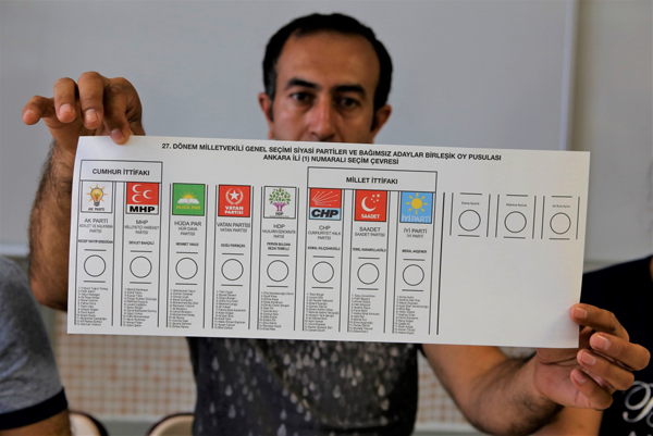 土耳其总统和议会选举今起投票，预计29日公布正式计票结果