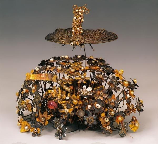 精美绝伦中国古代传统饰品赏析:钿子