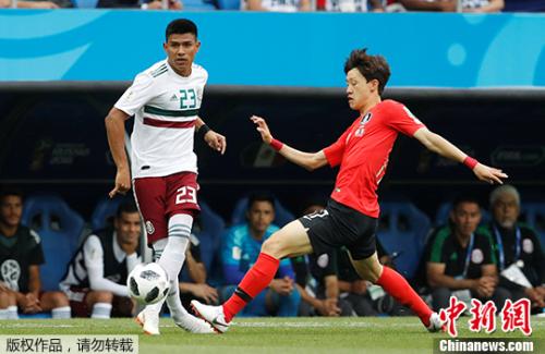 世界杯：连续两场被点球破门 韩国1-2不敌墨西哥