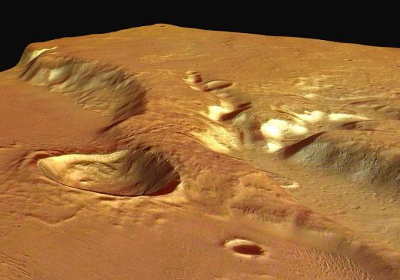 火星上奇怪的景观是如何造成的？