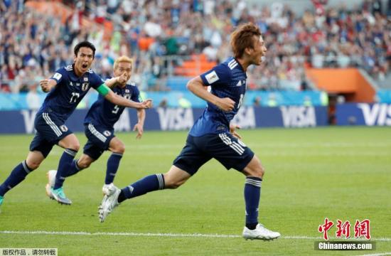 日本队2：2逼平塞内加尔 本田圭佑连续三届世界杯进球