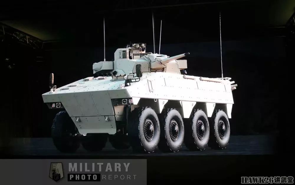 法国国际防务展内部照曝光 装甲车辆多以轮式