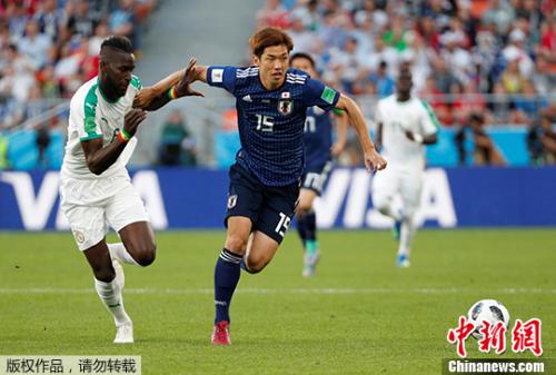 世界杯：两度落后两度追平 日本2比2逼平塞内加尔