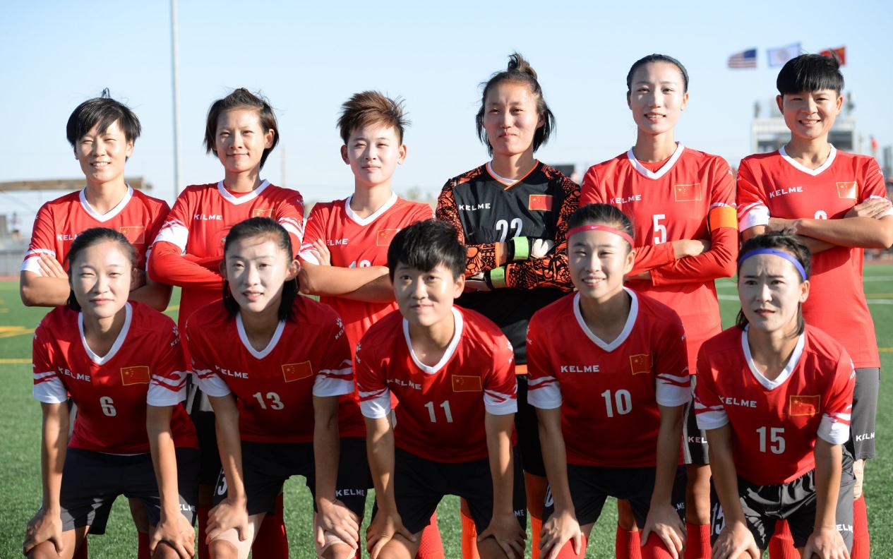一直压着美国打！中国八一女足在美国3:0大胜美军！