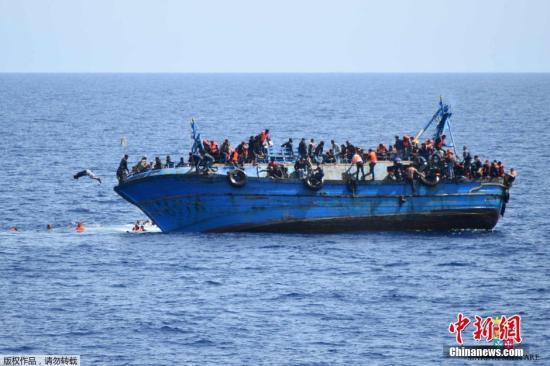 意大利禁救援人员帮助难民船 吁欧盟重议难民配额