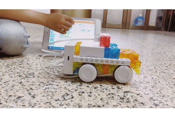 模块编程让萌娃变身动手达人，索尼可编程教育机器人体验