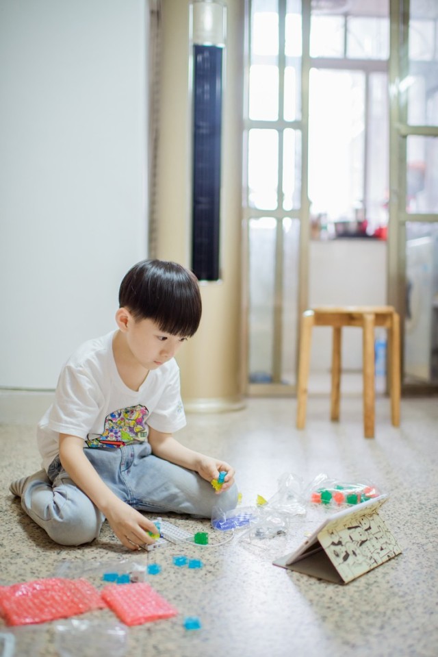 模块编程让萌娃变身动手达人，索尼可编程教育机器人体验