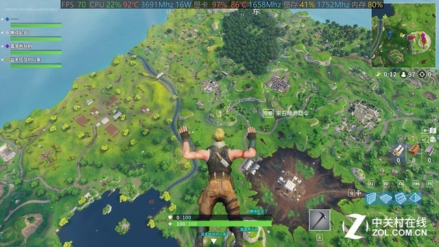 高画质无压力 惠普光影精灵4代绿刃版游戏测试 