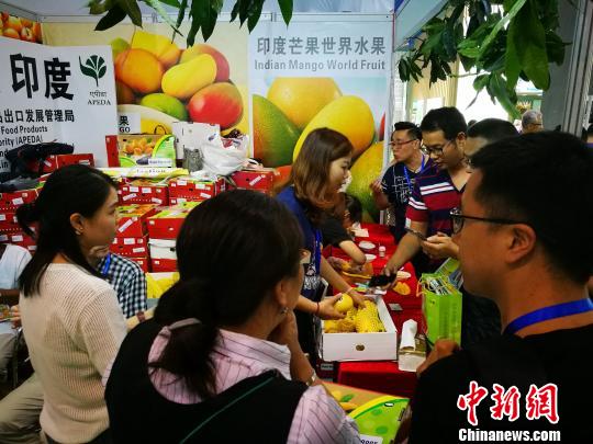 世界水果博览会广州开幕 海外展团呈异国风情