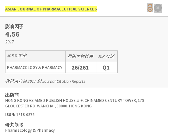 药学杂志排名_杂志(2)