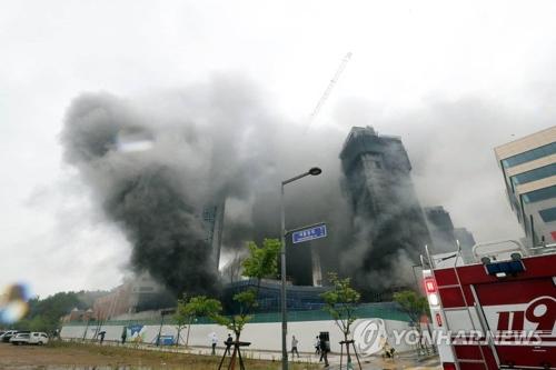 韩媒：韩世宗市火灾中15名中国人伤亡 将展开调查