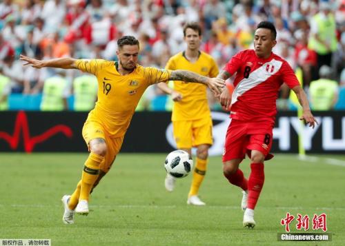 秘鲁2:0战胜澳大利亚。