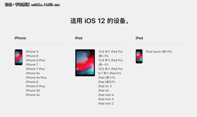苹果发布iOS 12公开测试版 用户可提前体验