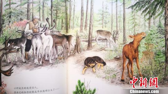 原创图画书《鄂温克的驼鹿》将向世界讲述中国生命故事