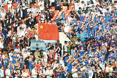 中国人的世界杯时刻:去现场,遍地是中国元素