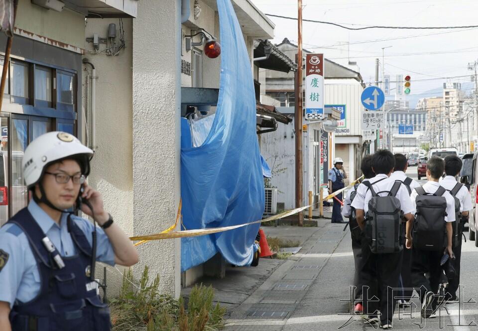 日本富山县枪击案被曝或早有预谋 凶手携带至少4把刀具