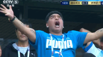 阿根廷赢球，马拉多纳激动到晕！哪类人最不能激动？