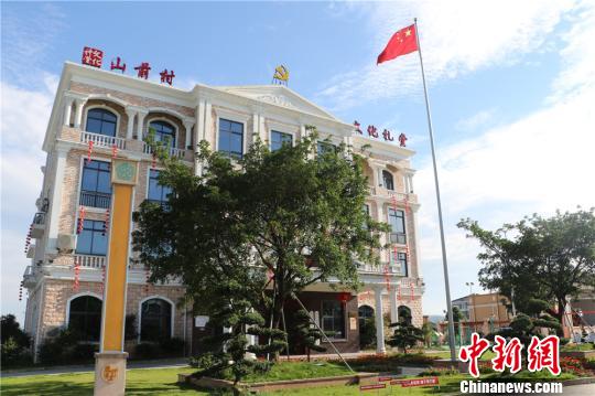 图为：浙江台州山前村文化礼堂。　张勇 摄