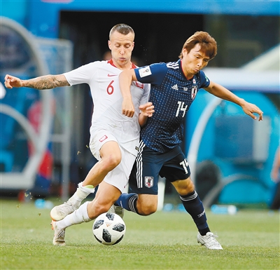 日本0∶1负于波兰 靠“吃牌少”晋级