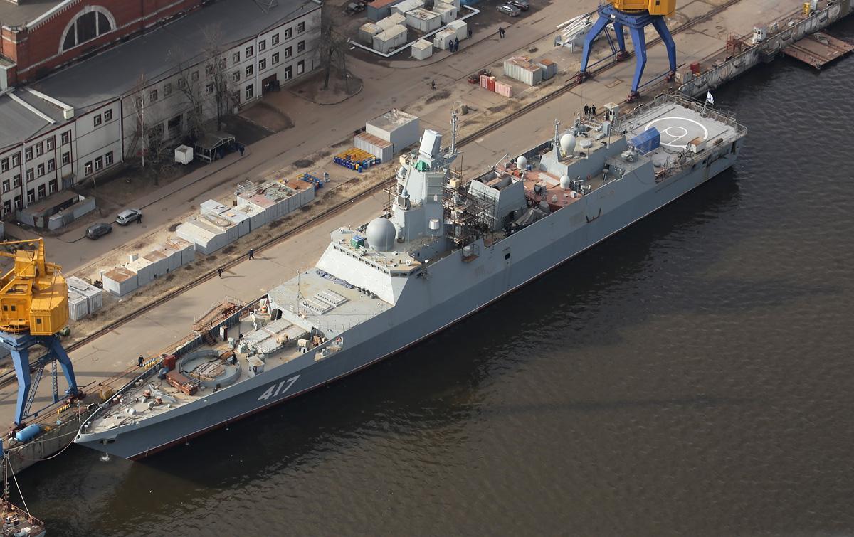 俄罗斯海军最新神盾舰还在歇菜，他们会考虑买054A吗？