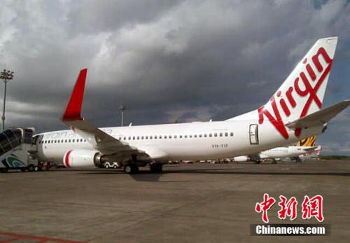 资料图：维珍航空客机。(图片来源：CFP视觉中国)