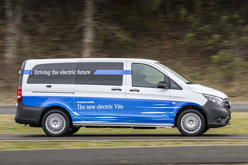 亚马逊向梅赛德斯-奔驰订购100辆eVito纯电动货车