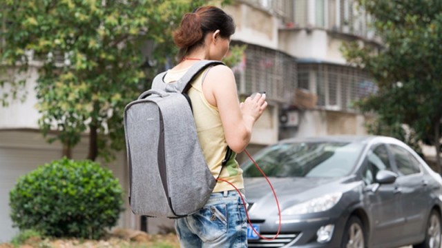 ZHIFU防盗商务双肩包