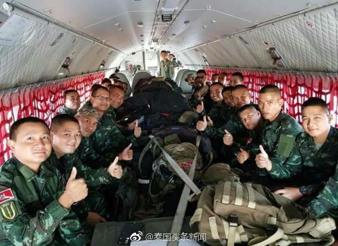 增派25名顶尖潜水员！泰国陆军支援营救被困少年的海豹部队