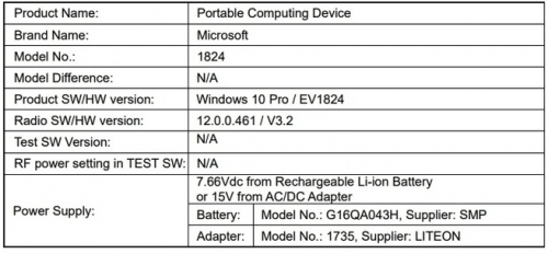 “廉价”版本Surface通过认证 预计价格在400美元之内