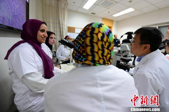 埃及医生上海学病理 叹服样本数量和检测手段